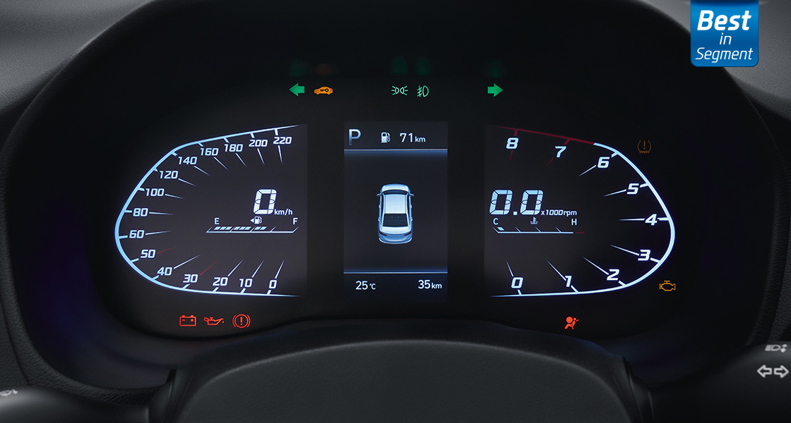 Digital Cluster with 4.2inch Colour TFT MID