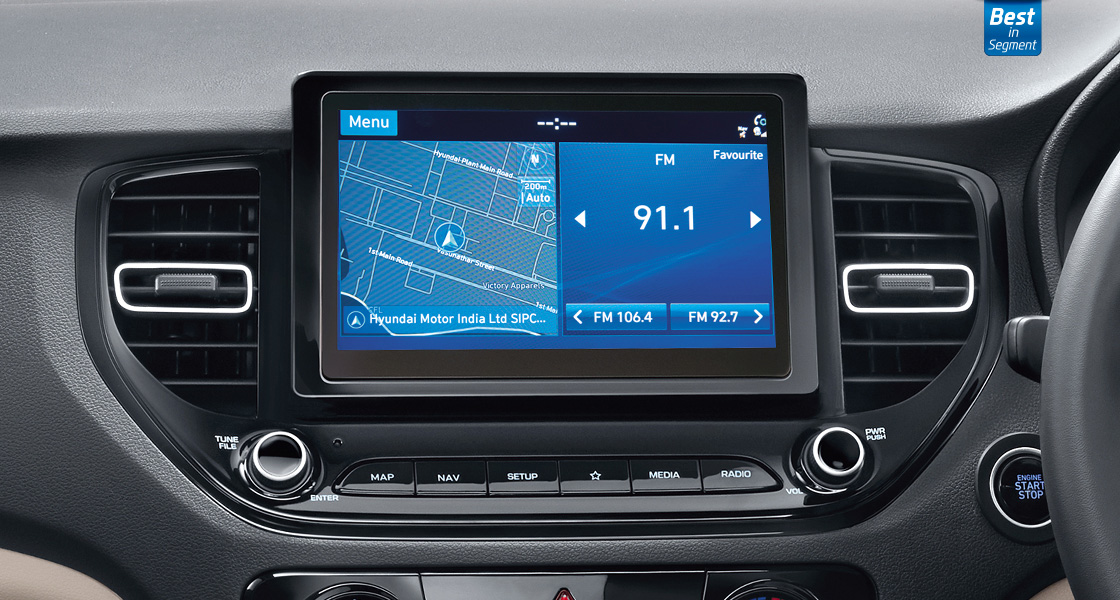 8 inch Touch screen AVNT with HD Display