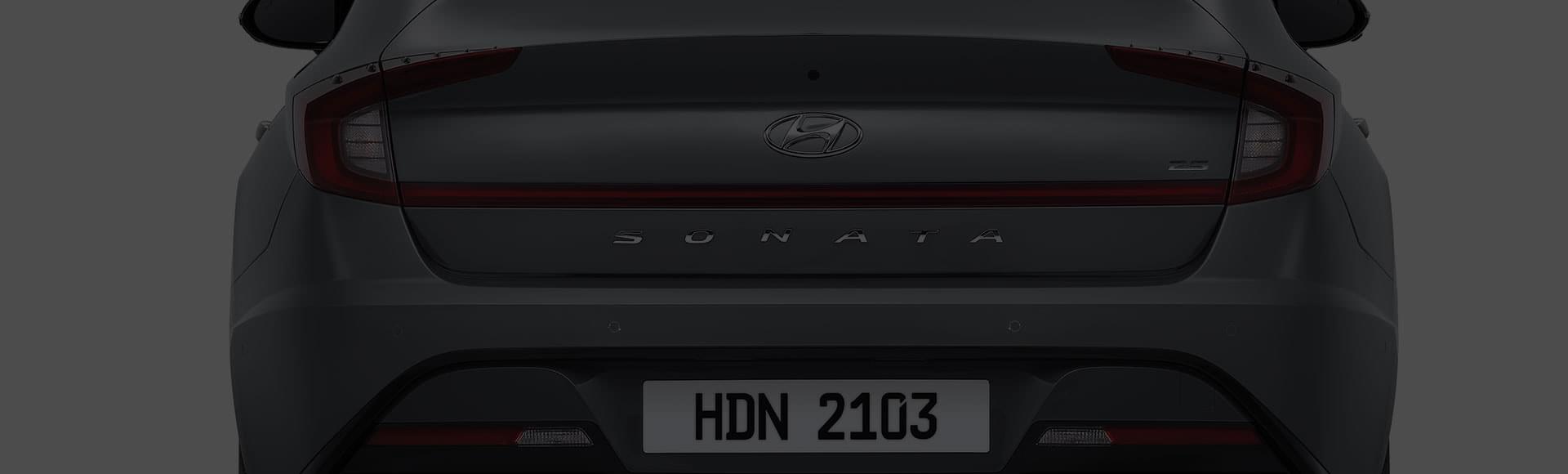 Sonata exterior rear design